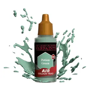 Akrila krāsa - Army Painter Potion Green 18 ml šķidra miniATŪRĀM un aerogrāfam