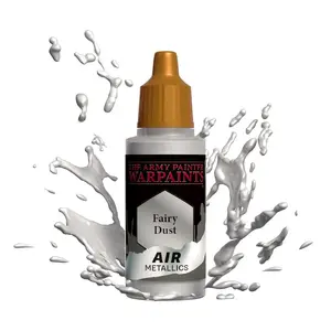 Akrila krāsa Army Painter Warpaints Air Metallics Fairy Dust — 31 g, balta, šķidra