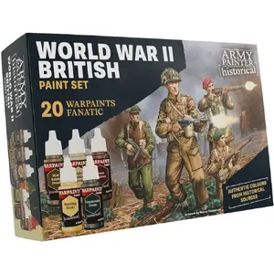 Paint Set Army Painter The : Historical - World War II - British Paint Set