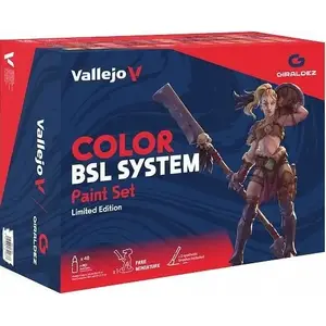 Krāsu komplekts VALLEJO Color BSL System 72.183 — 48 flakoni pa 18 ml akrila krāsas