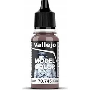 Akrila modeles krāsa VALLEJO 70.745 Model Color Dark Rose 18 ml