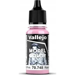 Krāsa VALLEJO Model Color 70.748 Light Pink — akrila modeļu krāsa, 18 ml