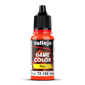 Acrylic paint VALLEJO 72.156 Orange 18 ml, liquid model paint