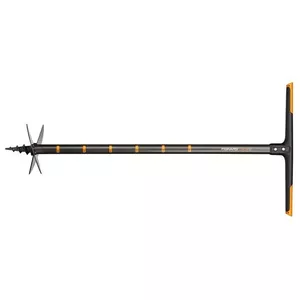 Hand garden drill Fiskars 134730 — manual soil auger for planting and aeration