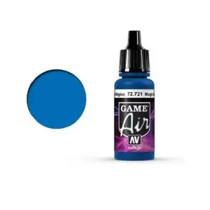 Acrylic paint VALLEJO GA721 Blue 17 ml — liquid artist/model paint