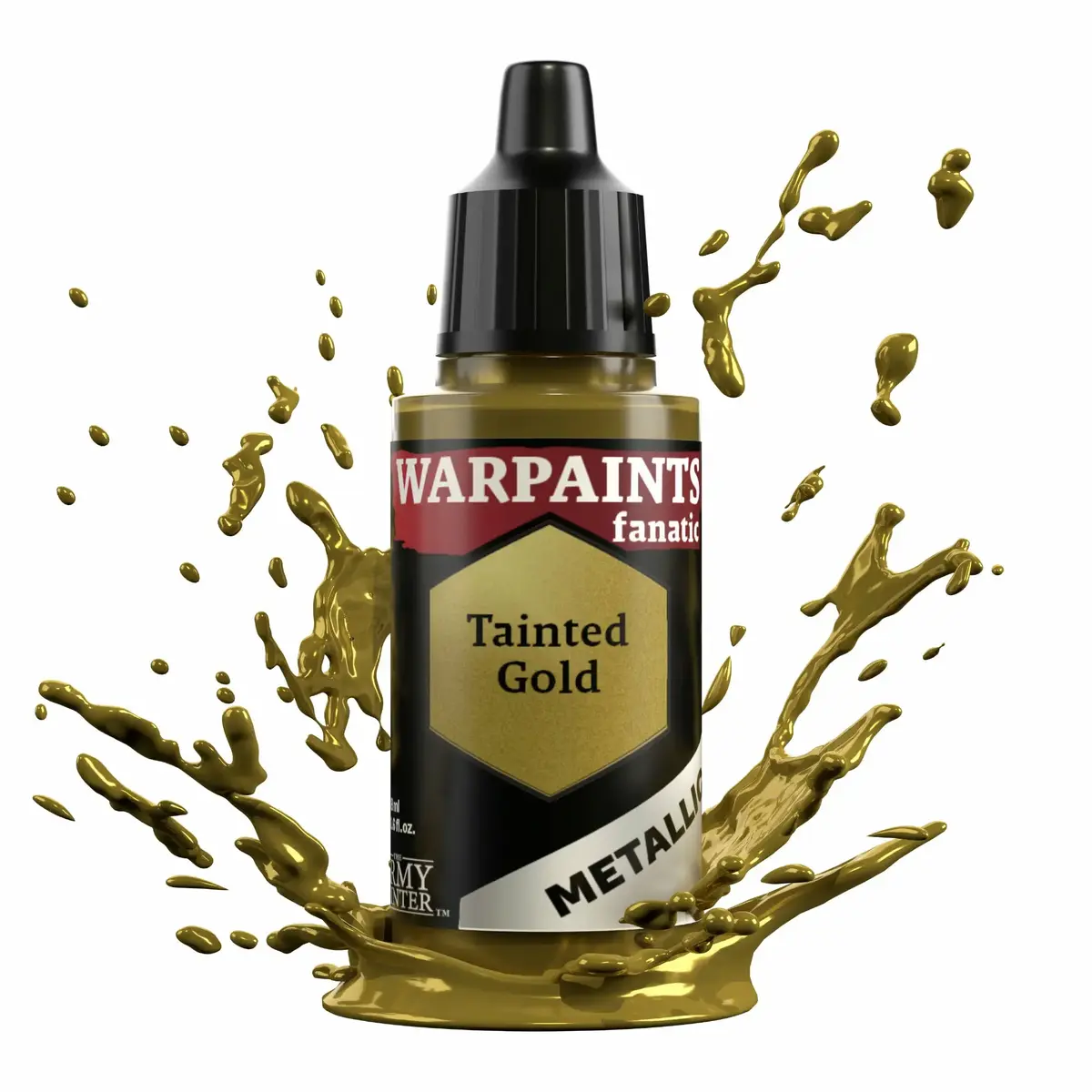 Krāsa Army Painter Warpaints Fanatic Metallic Tainted Gold Photo 2