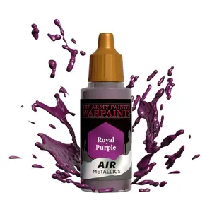 Akrila krāsa Army Painter Royal Purple 18 ml — ūdens bāzes šķidrā krāsa miniatūrām