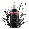Army Painter Warpaints Fanatic — Matt Black akrila krāsa Photo 2