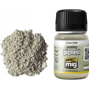 Krāsu pigments VALLEJO Vallejo Ammo Modelling Pigment Concrete 35 ml