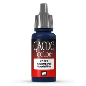 Akrila krāsa pudelītē VALLEJO 72.020 Imperial Blue 17 ml