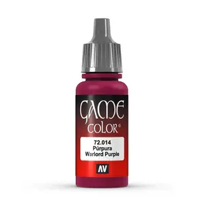 Acrylic paint VALLEJO 72.014 — Purple, 17 ml (single bottle)