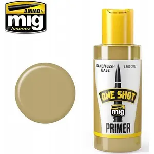 Акриловая грунтовка Vallejo Ammo One Shot Primer Sand Flesh 60 мл