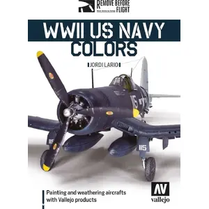 VALLEJO Book WWII US NAVY Colors — Vallejo 75.024 reference guide
