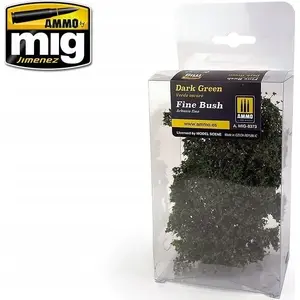Акриловая промывка Vallejo Ammo Fine Bush — тёмно-зелёная, 17 мл