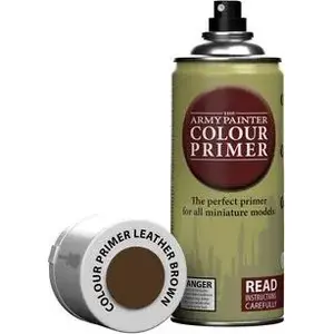 Грунтовка-спрей Army Painter Colour Primer Leather Brown — аэрозольная краска для миниатюр