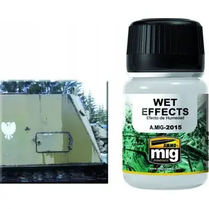 VALLEJO Wet Effects, 35 ml — realistic wet-look varnish for models and dioramas