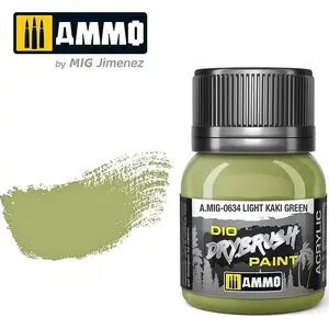Otis krāsa Vallejo AMMO DIO Drybrush — Light Kaki Green (2018670)