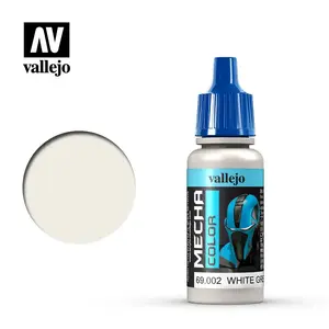 Akrila krāsa VALLEJO 69.002 pelēki balta šķidra 17 ml