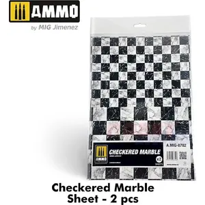 Добавка для красок VALLEJO Ammo Checkered Marble (2) – концентрат пигмента для эффекта мрамора