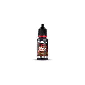 Akrila krāsa VALLEJO 73.209 Violeta 18 ml — šķidra modelēšanas krāsa