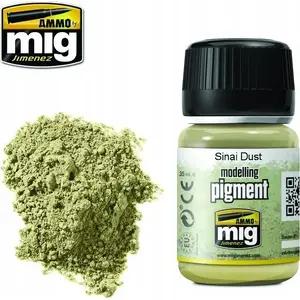 Paint pigment VALLEJO Modelling Pigment Sinai Dust 35 ml