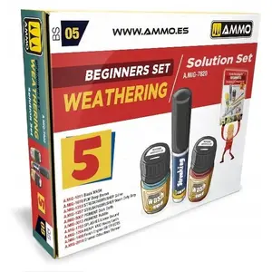 Ammo Beginners Set - Weathering starter kit for scale models