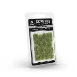 Scale model scenery accessory VALLEJO SC423 green – scenery part for dioramas and models