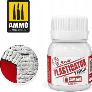 Acrylic Plasticator Thick 30 ml, VALLEJO - model 2018952, solvent-based acrylic texture for scale models