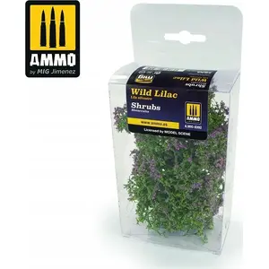 Paint set VALLEJO Ammo Shrubs – Wild Lilac model foliage and terrain scenic effects