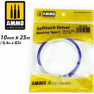 Masking tape VALLEJO Softouch Velvet Masking Tape 3 — 10 mm x 25 m