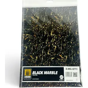 Краска VALLEJO Vallejo Ammo Black Marble (2) — эффект мрамора