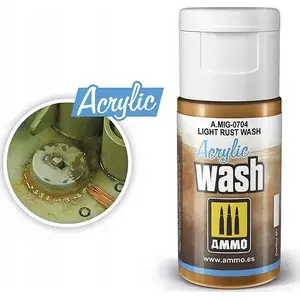 Akrila veļķis VALLEJO Vallejo Ammo Light Rust Wash 35 ml