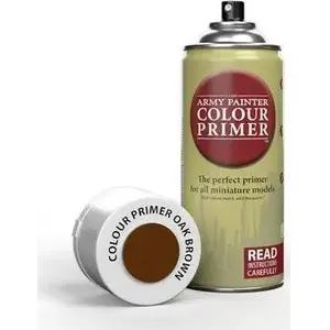 Грунтовка-спрей Army Painter Colour Primer Oak Brown — база для миниатюр и моделей