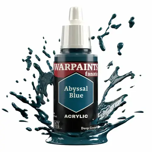 Army Painter Warpaints Fanatic Abyssal Blue akrila krāsa Photo 2