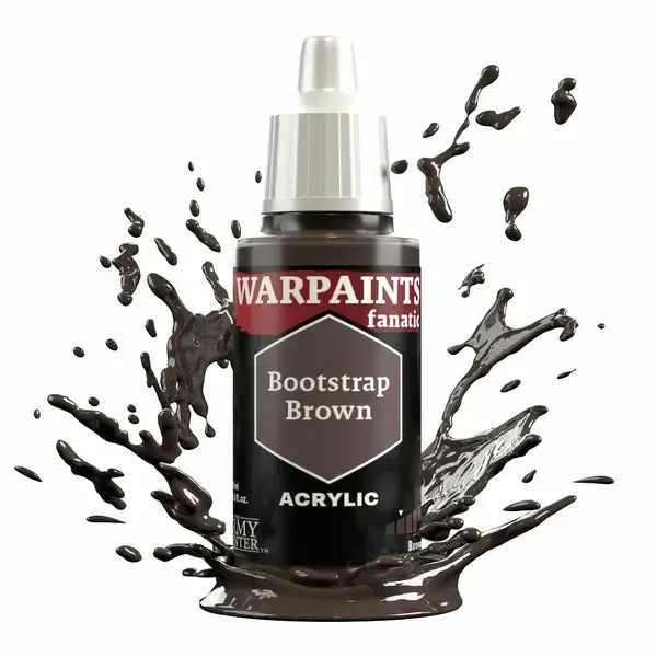 Akrila krāsa Army Painter Warpaints Fanatic Bootstrap Brown Photo 2