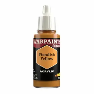 Akriļkrāsa Army Painter Warpaints Fanatic Fiendish Yellow — šķidra, 1 gab.