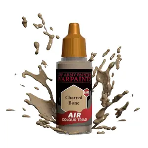 Akrila krāsa Army Painter Charred Bone 18 ml — brūna, ūdens bāzes miniaturom