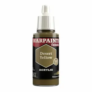 Akrila krāsa Army Painter Warpaints Fanatic Desert Yellow — 1 gab., šķidra dzeltena