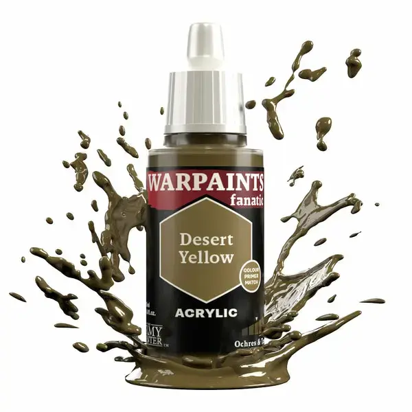 Krāsa Army Painter Warpaints Fanatic Desert Yellow Photo 2