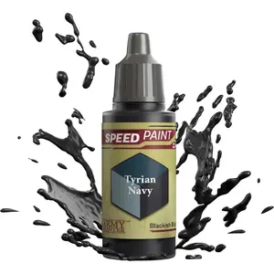 Akrila krāsa Speedpaint Army Painter Tyrian Navy, 18 ml — Speedpaint 2.0