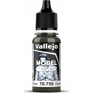 Krāsa VALLEJO Model Color 70.759 Vācijas tanku ekipāža (18 ml)