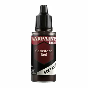 Водорастворимая металлическая краска Army Painter Warpaints Fanatic Metallic Gemstone Red 1 шт