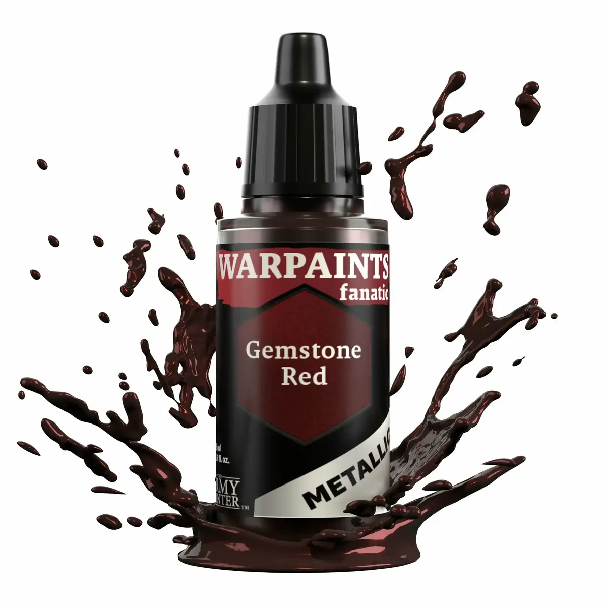 Army Painter Warpaints Fanatic Metallic Gemstone Red Photo 2