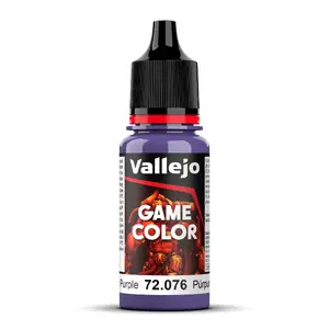 Akrila krāsa VALLEJO 72.076 — violeta, 18 ml, šķidra modeļu krāsa