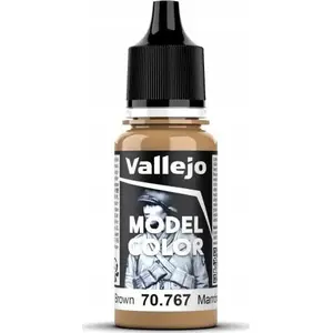 Akrila modeļu krāsa VALLEJO 70.767 Model Color Desert Brown 18 ml
