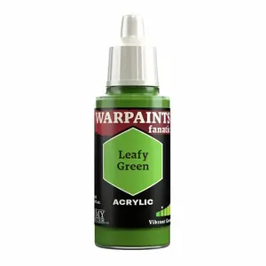 Akrila krāsa Army Painter Warpaints Fanatic Leafy Green, 18 ml šķidra krāsa miniātūrām