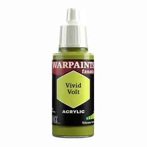 Akrila krāsa Army Painter Warpaints Fanatic Vivid Volt — zaļa, šķidra, 1 gab.