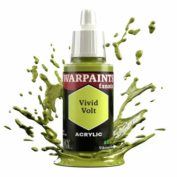 Akrila krāsa Army Painter Warpaints Fanatic Vivid Volt Photo 2