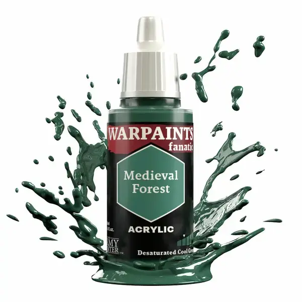 Army Painter Warpaints Fanatic: Medieval Forest krāsa Photo 2