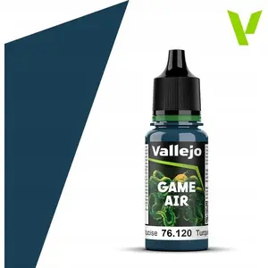 Krāsa - VALLEJO Game Air Abyssal Turquoise 18 ml (modelis 76.120)